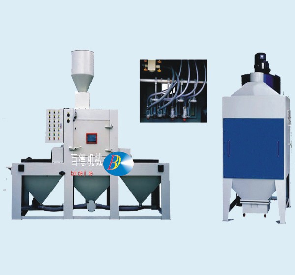 1211-8A三角皮帶通過式自動(dòng)噴砂機(jī)